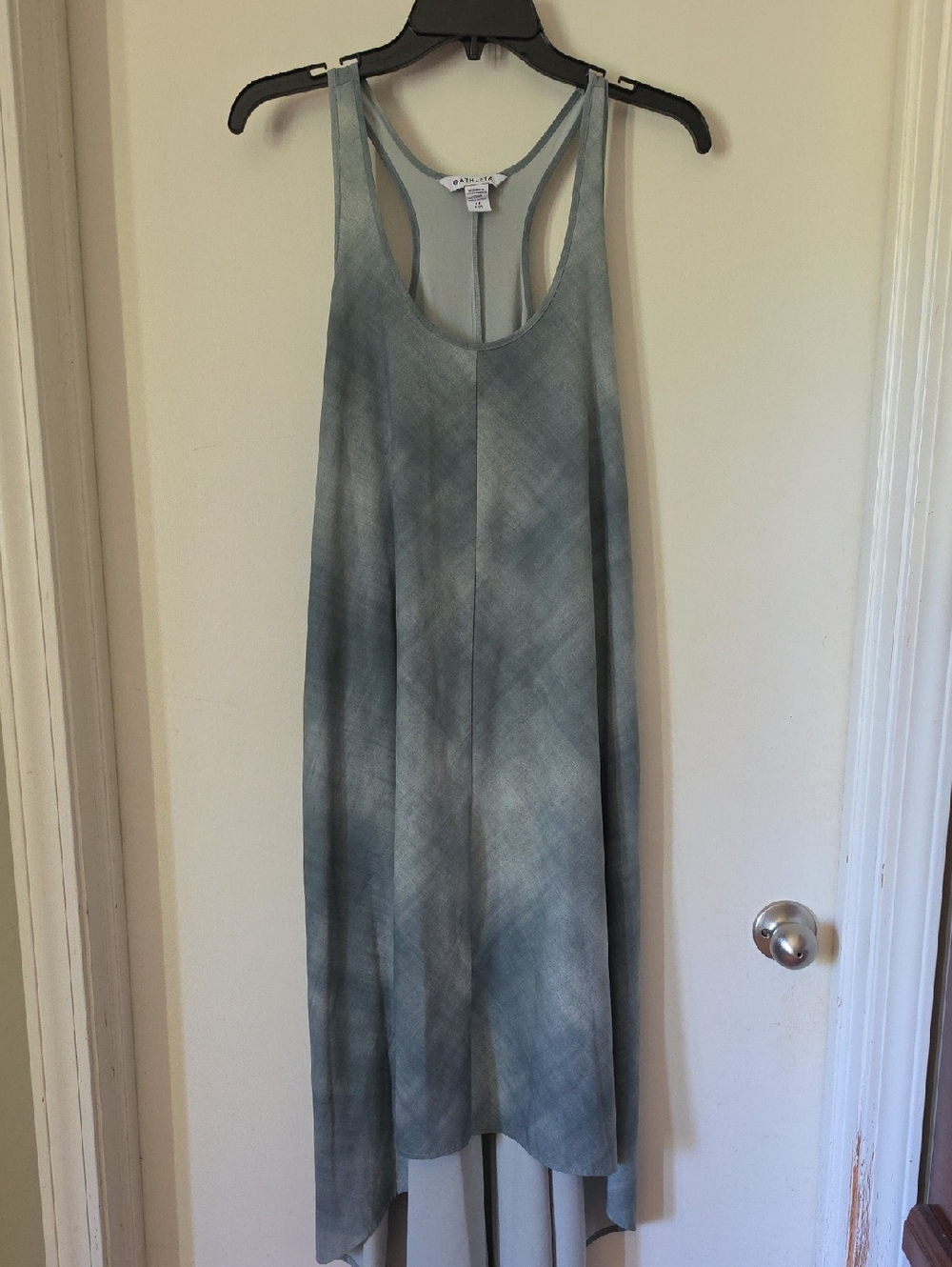 Athleta Green Presidio Racerback Dress